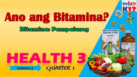 pinainom muna ng bitamina bago patulugin|Anu.